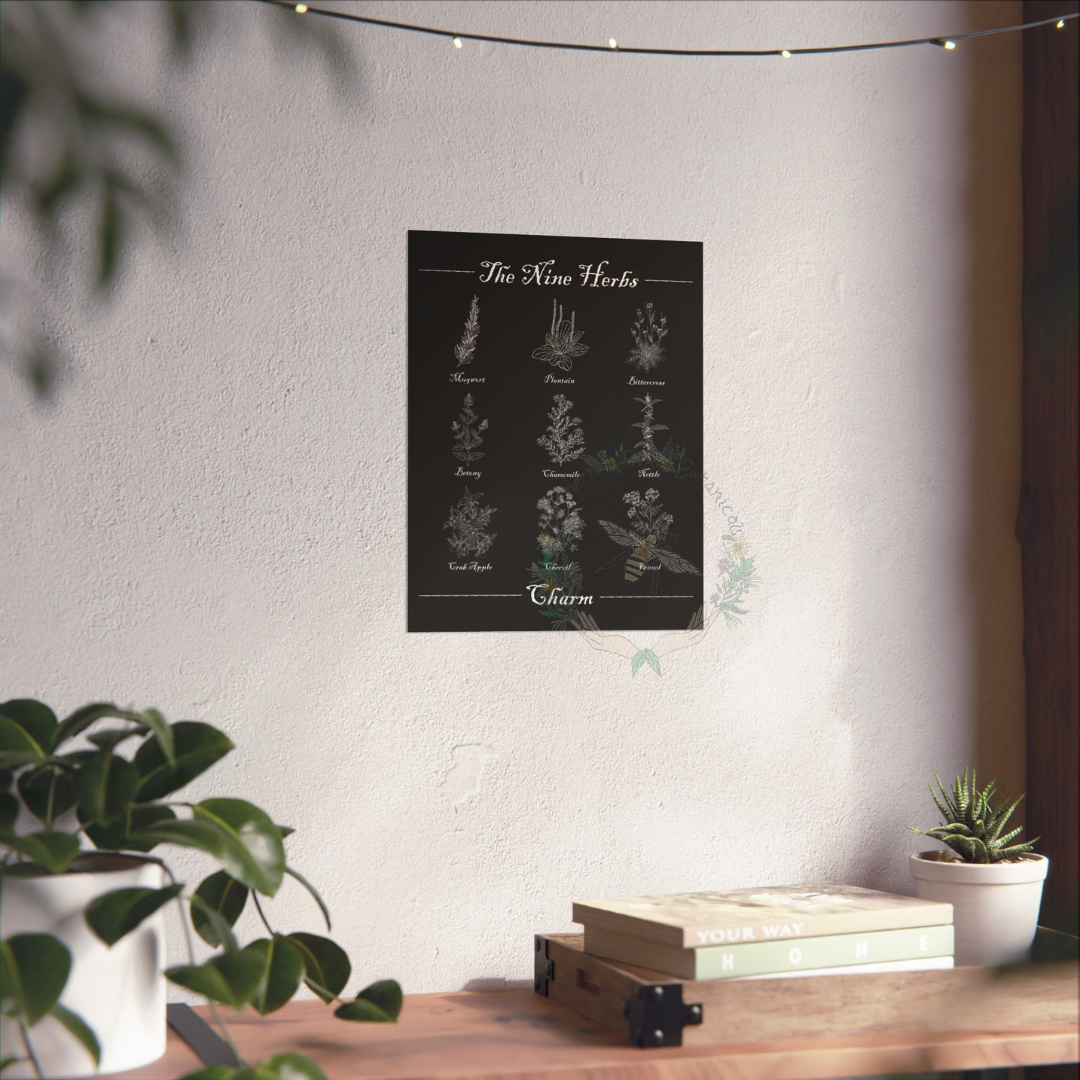 The Nine Herbs Charm Posters