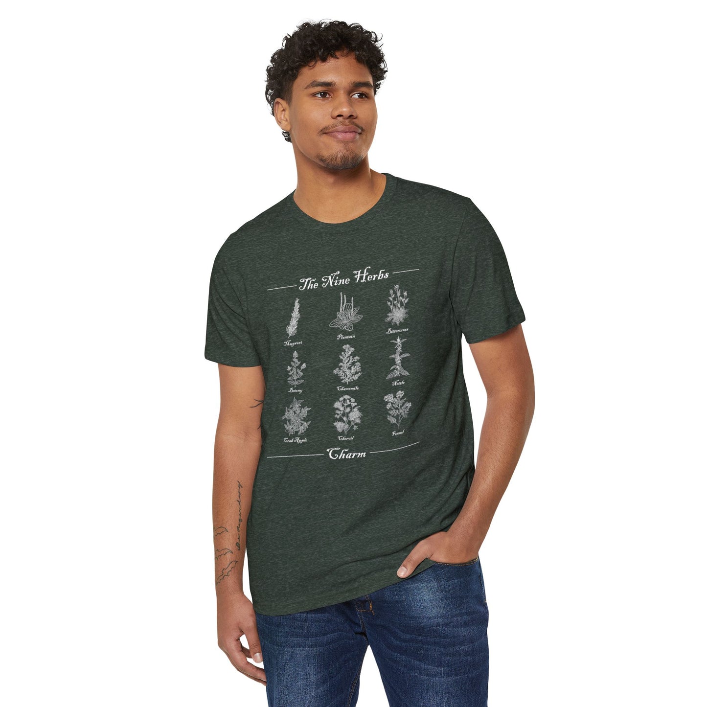 The Nine Herbs Charm Recycled Organic T-Shirt