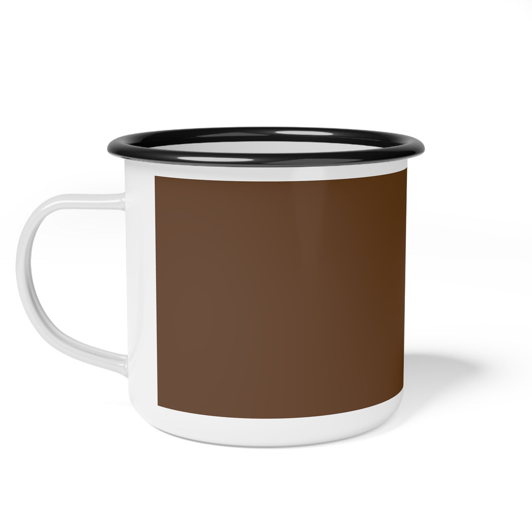Drink Your Weeds Enamel Camp Cup