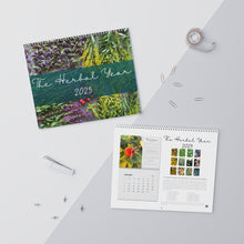 The Herbal Year 2025 Wall Calendar "14 x 11.5"