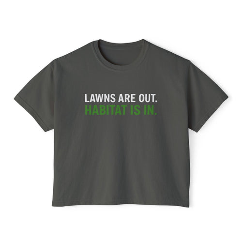 Lawns are out. Habitat is in.