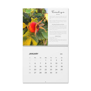 The Herbal Year 2025 Wall Calendar "14 x 11.5"