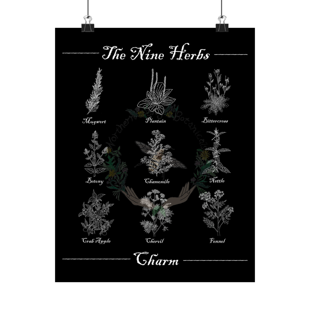 The Nine Herbs Charm Posters