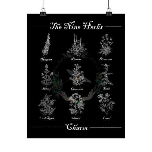 The Nine Herbs Charm Posters
