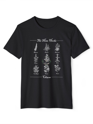 The Nine Herbs Charm Recycled Organic T-Shirt